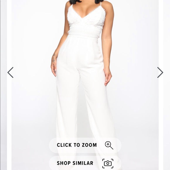 White Jumpsuit - Picture 1 of 2